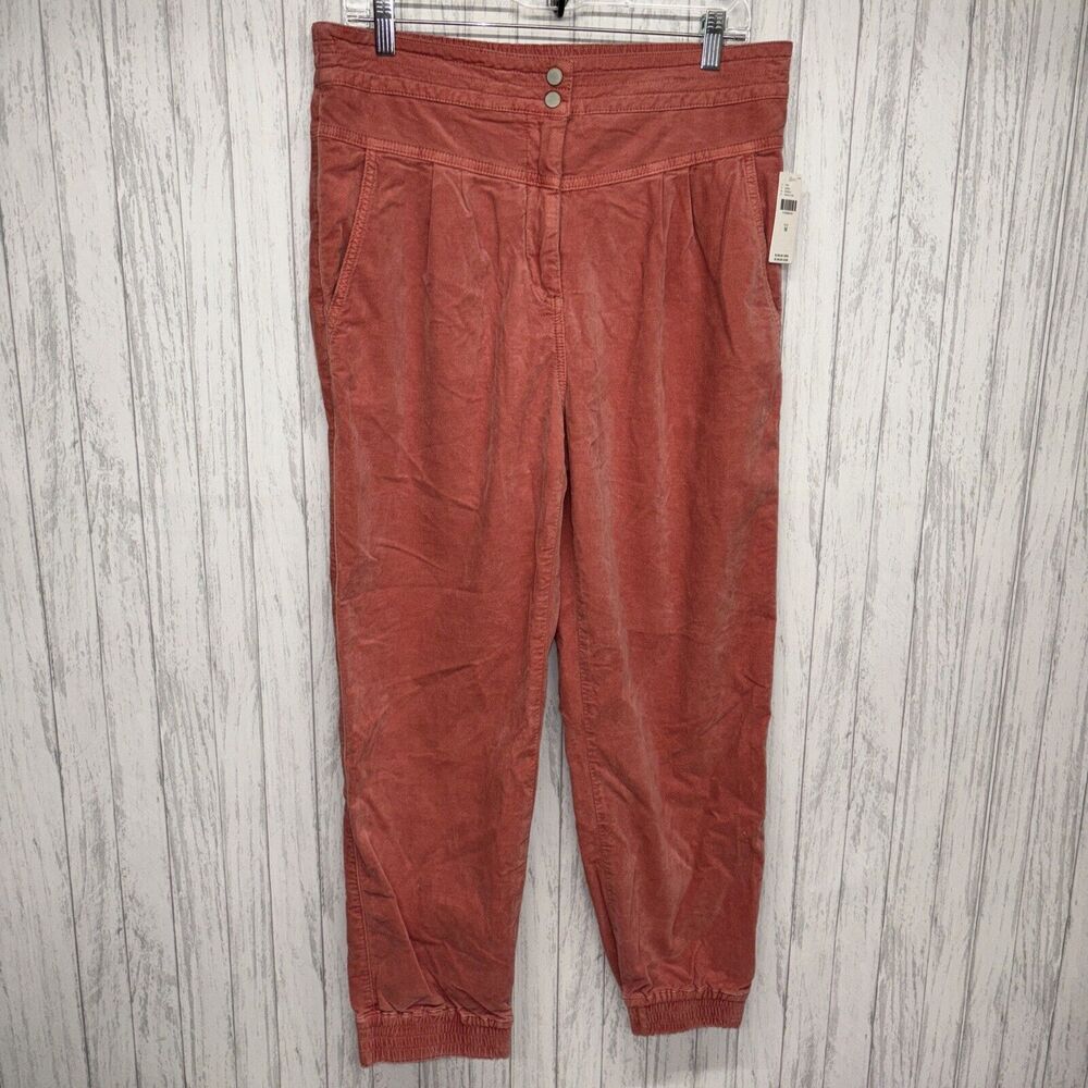 Womens Size M Anthropologie Kalea Rose Velvet Pants NWT - Picture 2 of 6